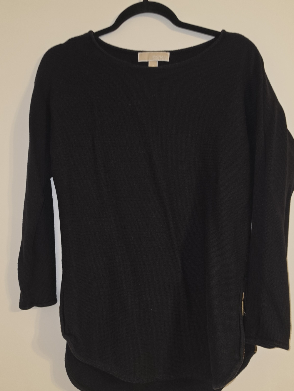 Michael Kors Black Crewneck Sweater
